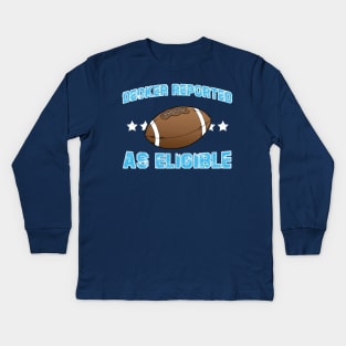 Decker Reported As Eligible Kids Long Sleeve T-Shirt